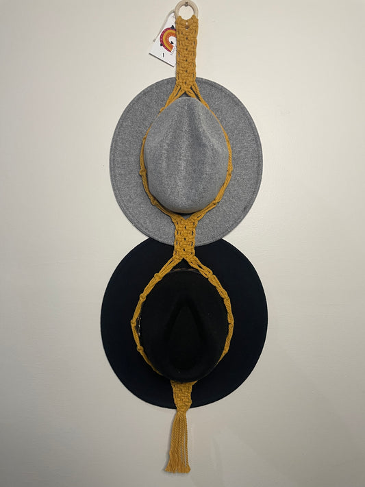 Double Hat Hanger Mustard #2