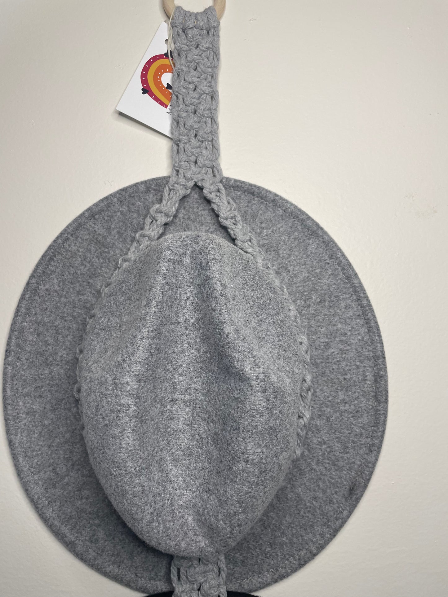 Double Hat Hanger Grey