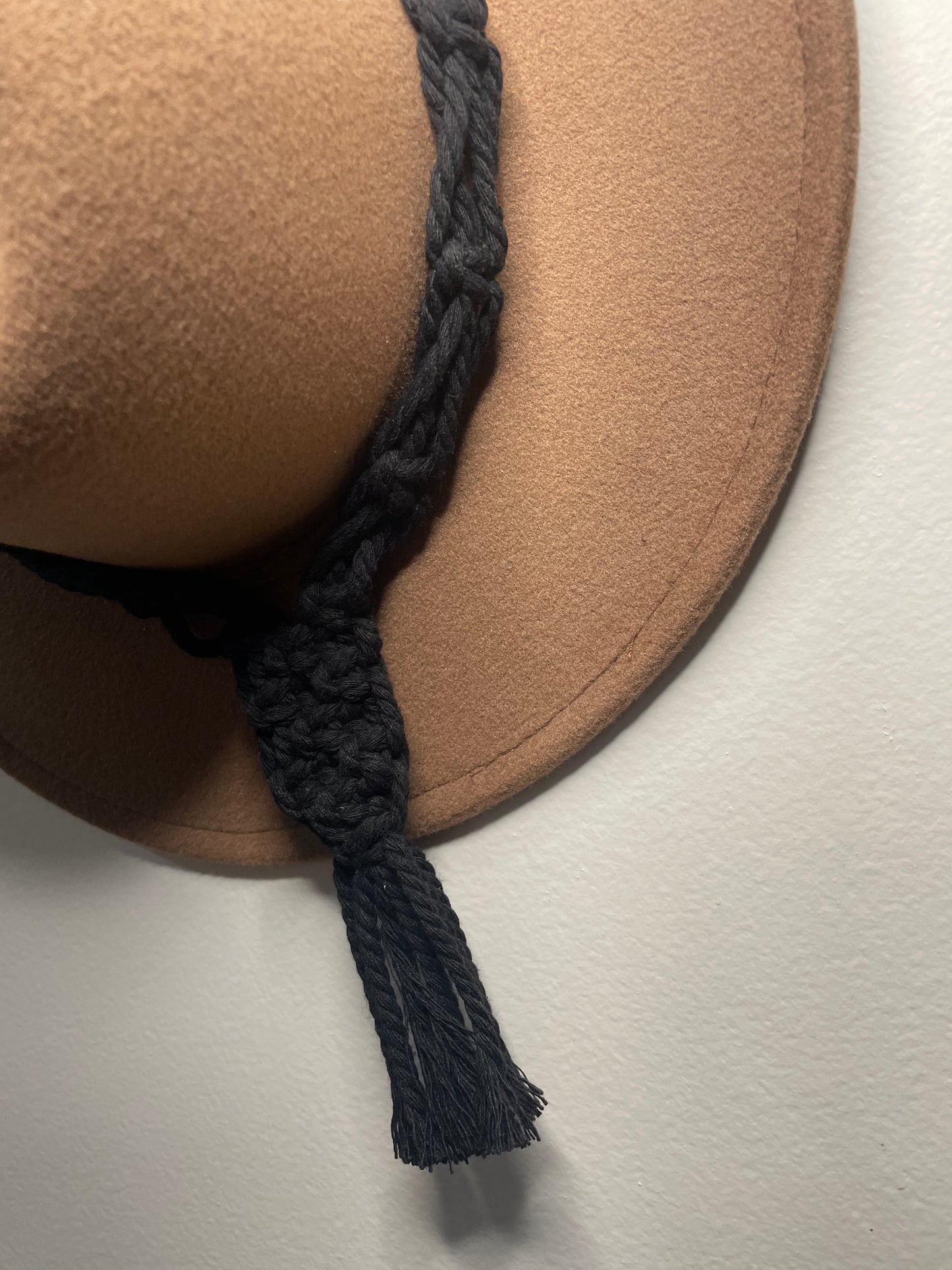 Double Hat Hanger Black