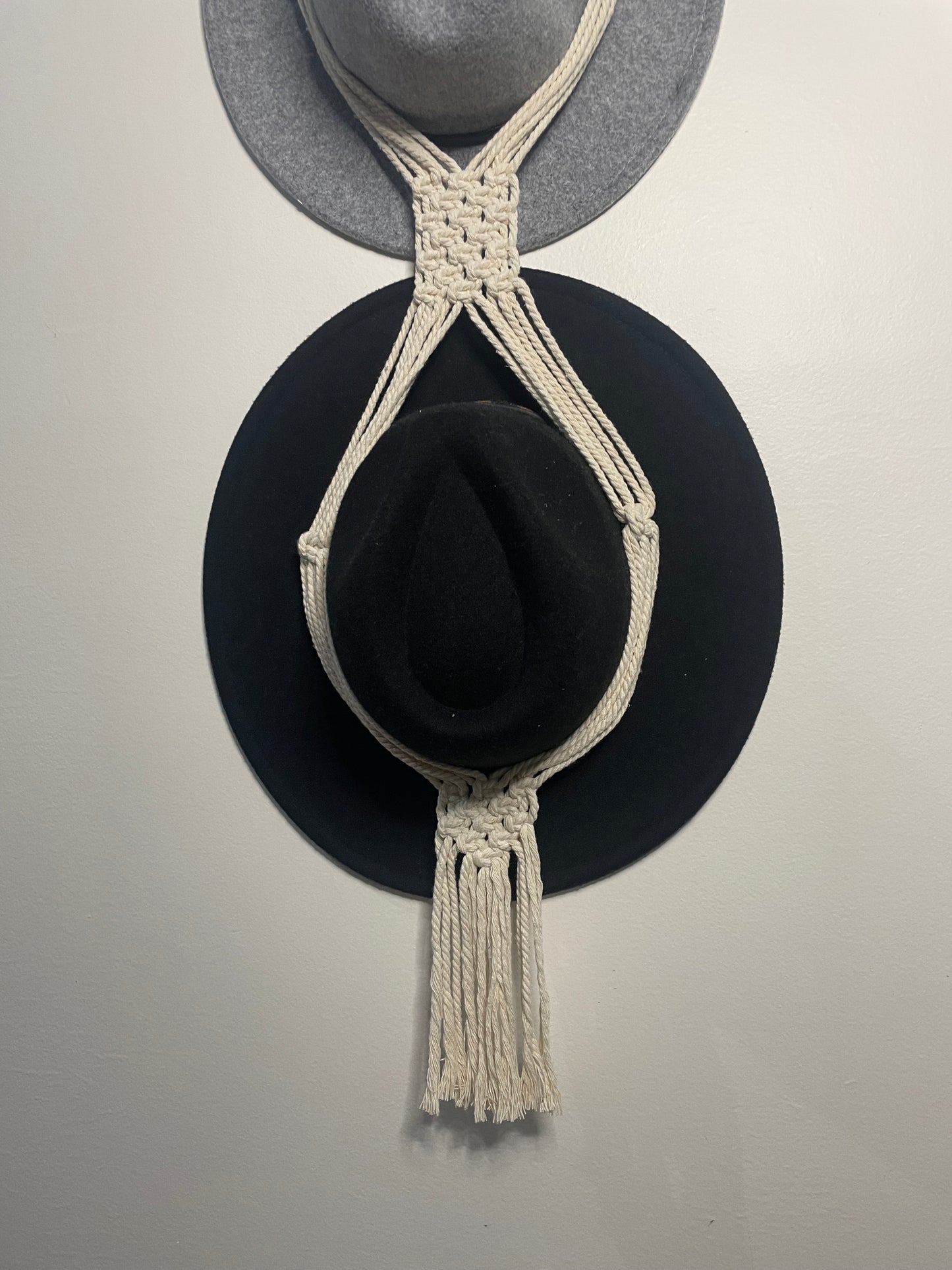 Double Hat Hanger Natural