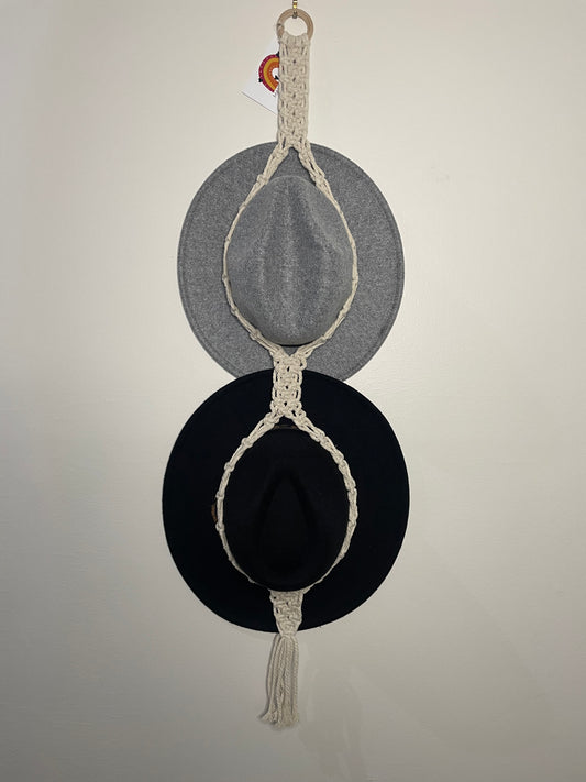 Double Hat Hanger Natural