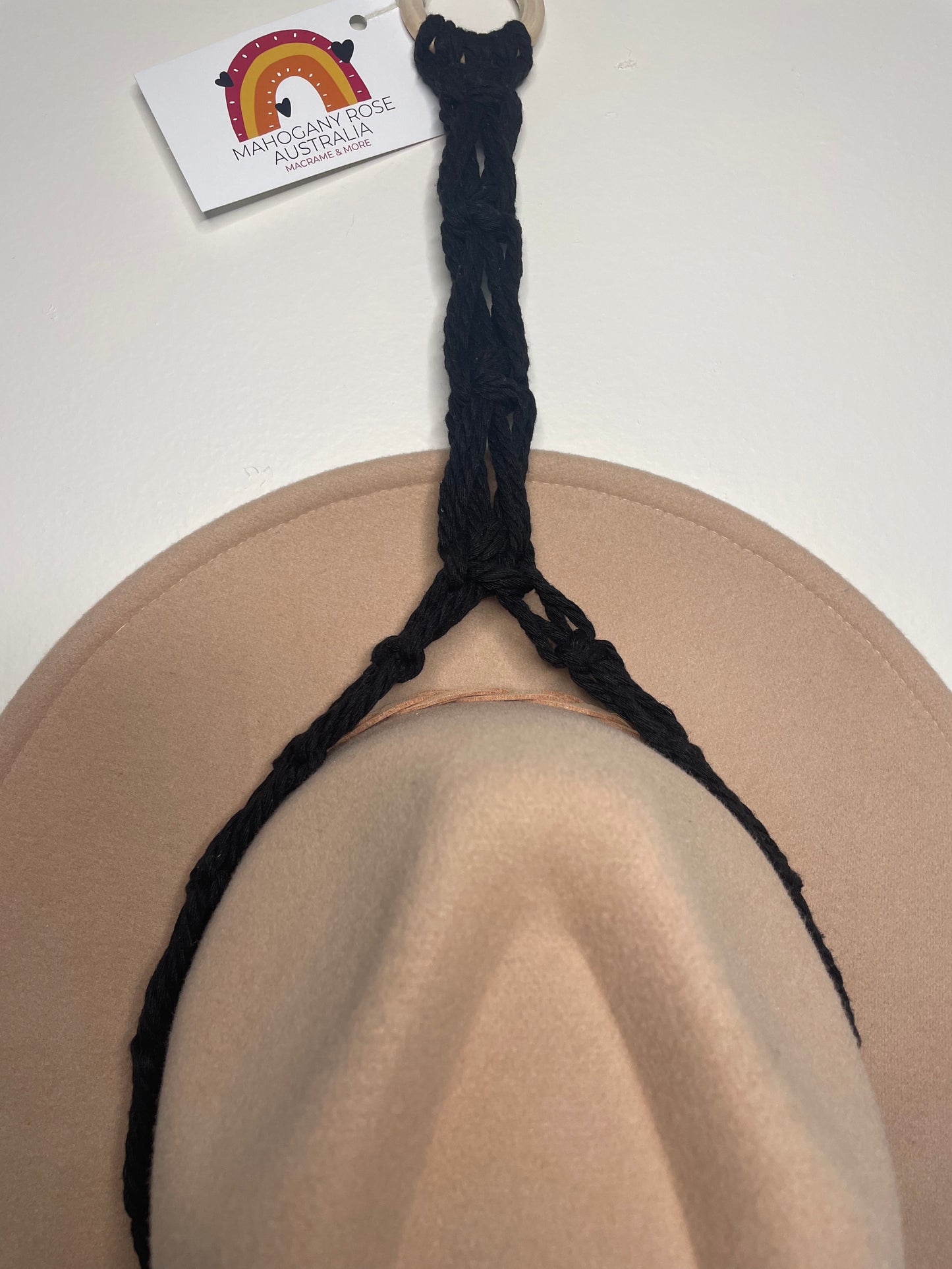 Double Hat Hanger Black #1