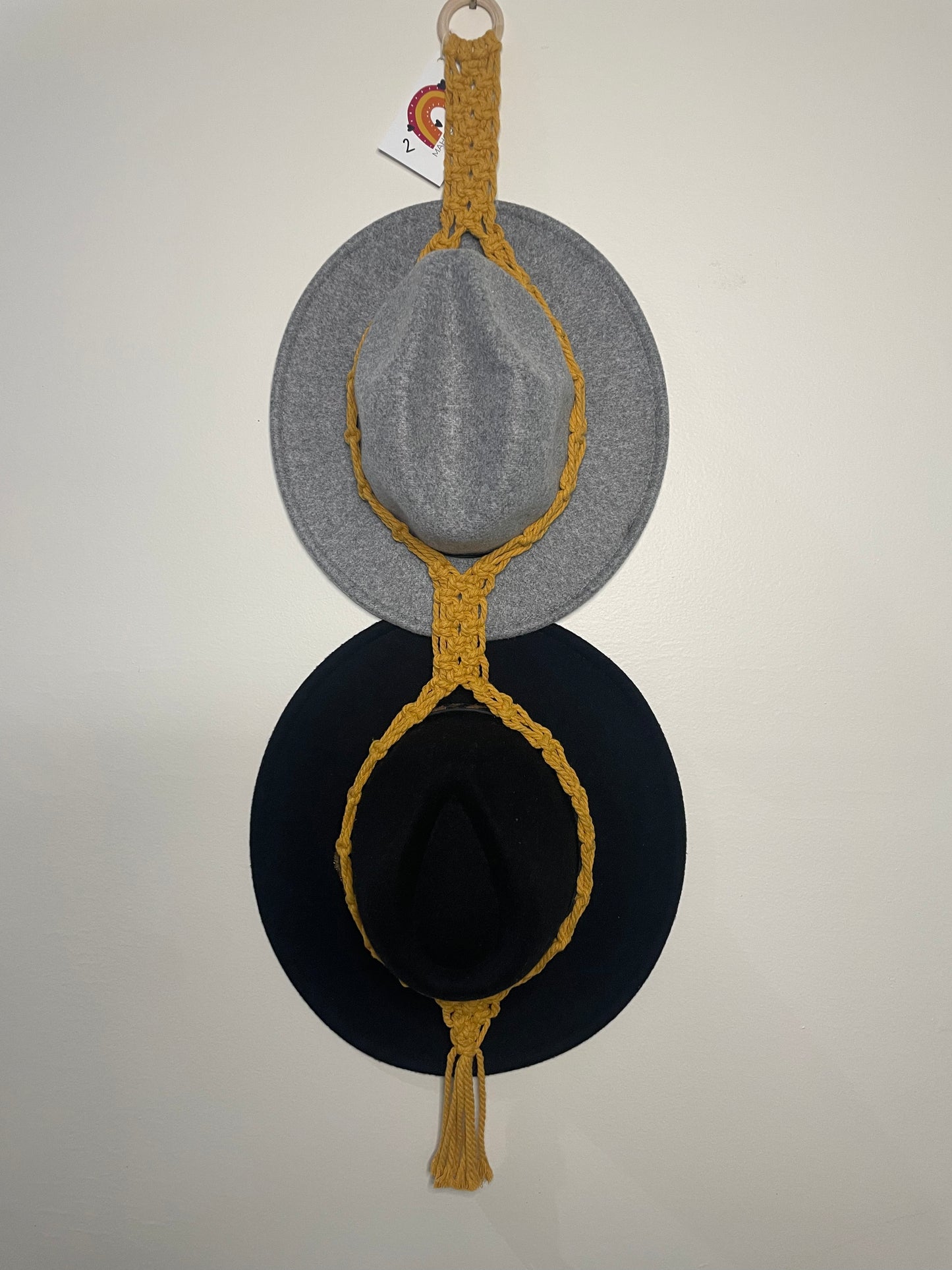 Double Hat Hanger Mustard #3