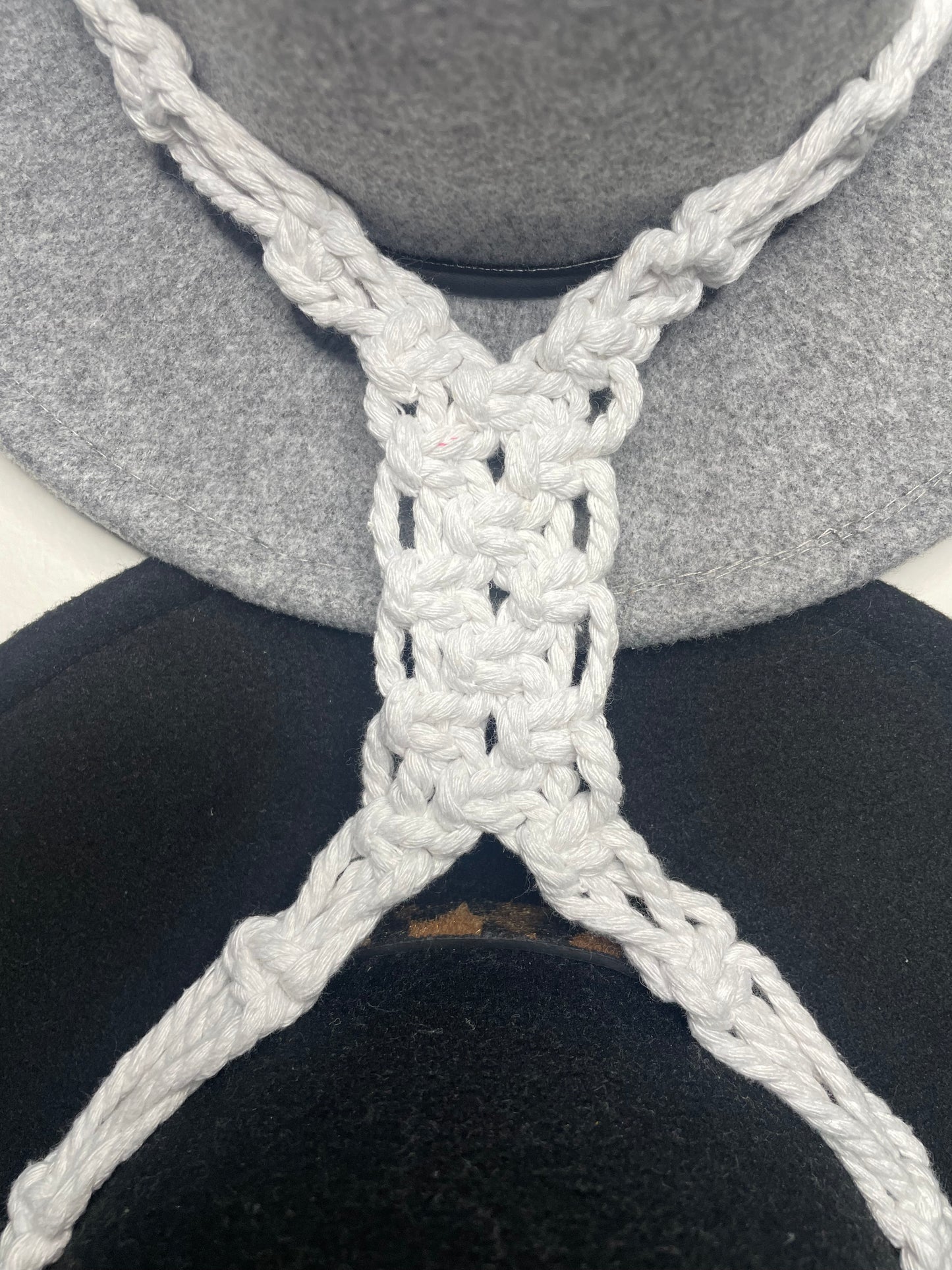 Double Hat Hanger White