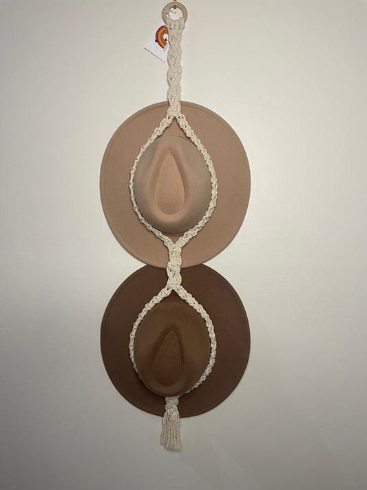 Double Hat Hanger Natural