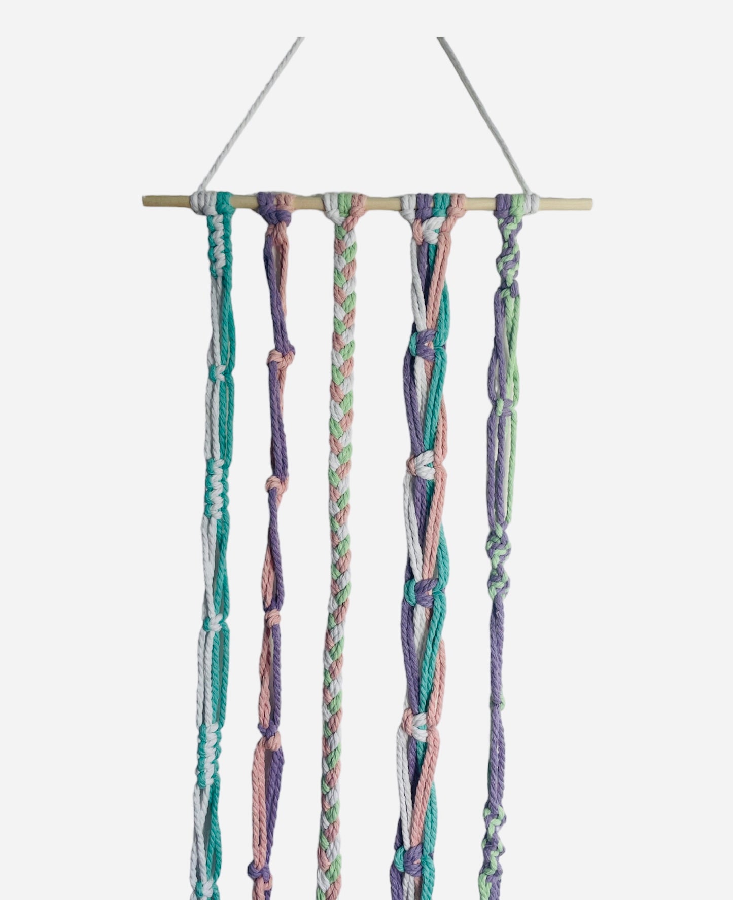 Mermaid #3 Macrame Hair Accessory Organiser